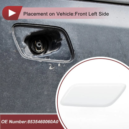 Front Left Washer Nozzle Cover for Lexus LX570 (2013-2015) - White 1 x Cap