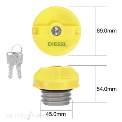 Fuel Cap V6 2.7L 76DT for Ford Territory SZ (2011-2016)