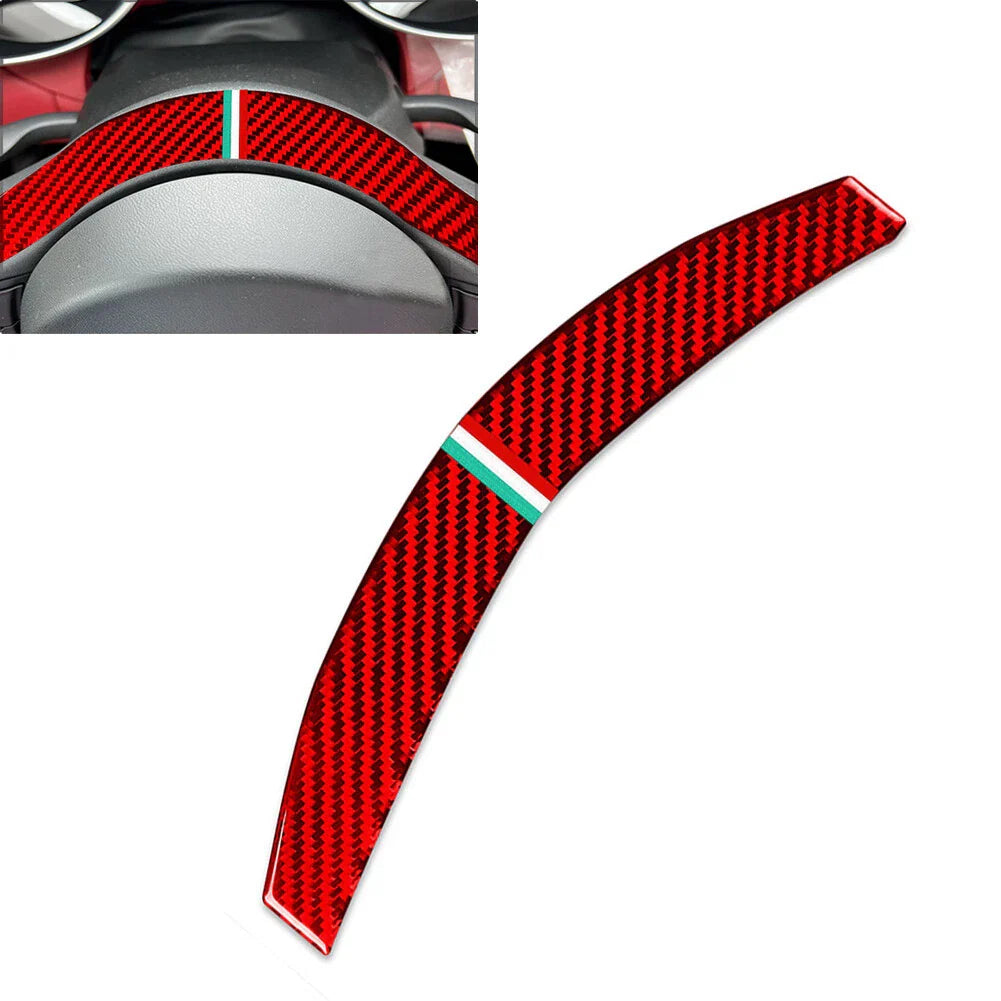 Steering Wheel Cover Trim for Alfa Romeo Giulia (2017-2019)