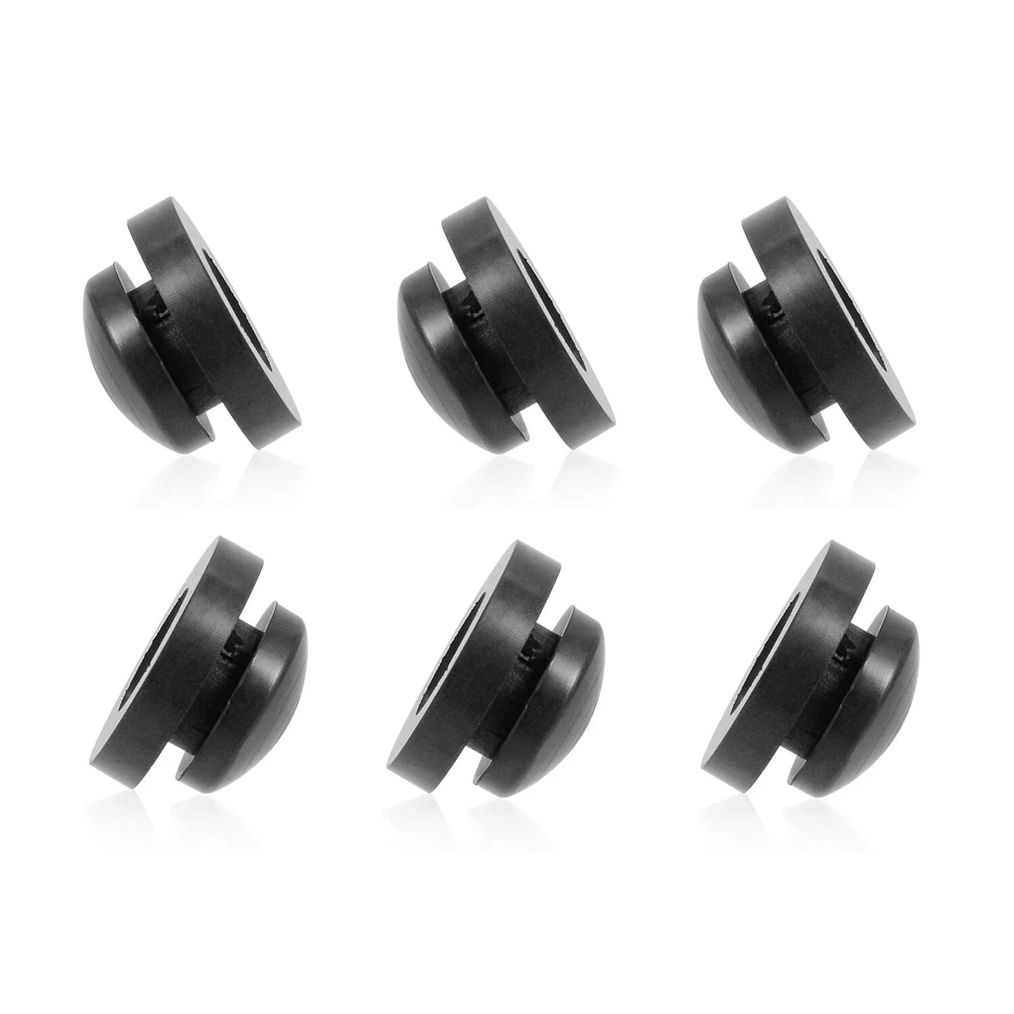6x Front Fender Mounting Rubber Grommet for Honda TRX250R 1986–1989