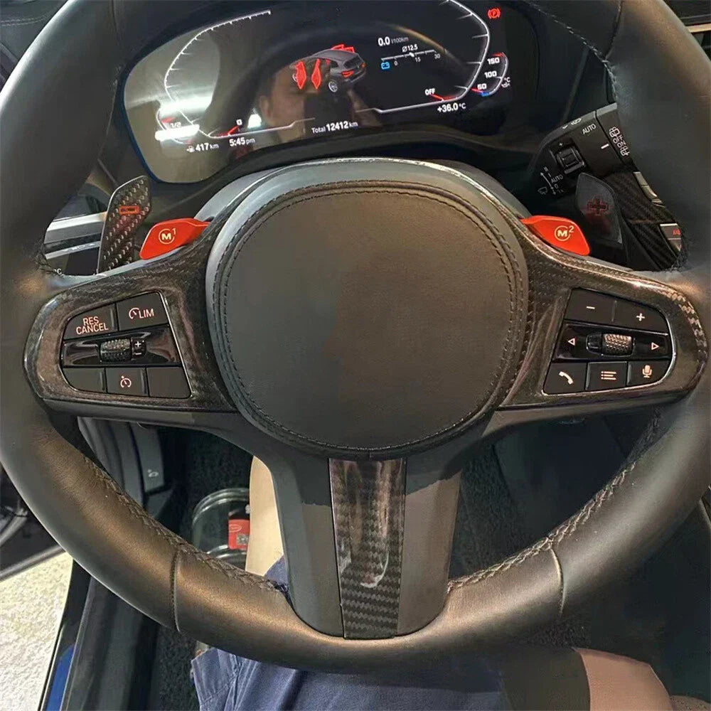 Carbon Fiber Paddle Shifter for BMW G20 G22 G30 G80 G01 X3 X4 X5 (2019-2023)