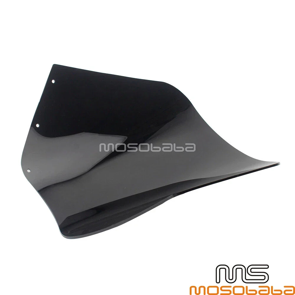 Dark Black Headlight Fairing Windshield for Harley Dyna FXDL FXDB FXD (2006-2017)