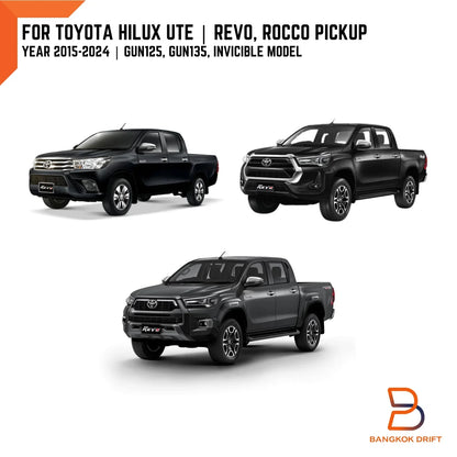 Rear Bumper Plate Cover for Toyota Hilux Ute (2015-2024)