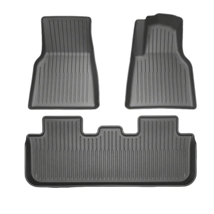 6Pcs Waterproof Floor Boot Mat Set for Tesla Model Y (2025-On)