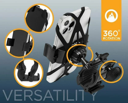 Universal Adjustable Bike Phone Mount for Motorcycle Bicycle Handlebars
