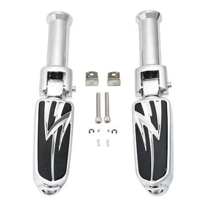Driver & Passenger Footpegs Bracket for Harley Fat Bob Low Rider (2018-2025)