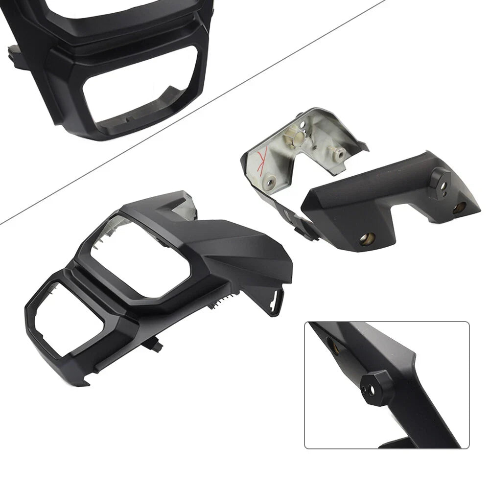 Matte Black Headlight Guard Cover for Honda MSX125 Grom (2016-2018)