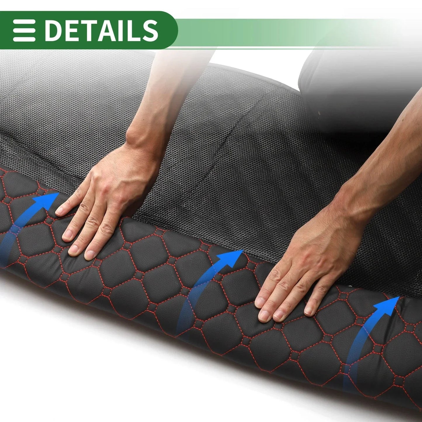 Heightened Edge Cargo Liner Rear Trunk Mat for Honda CRV (2023-2024) Black XPE