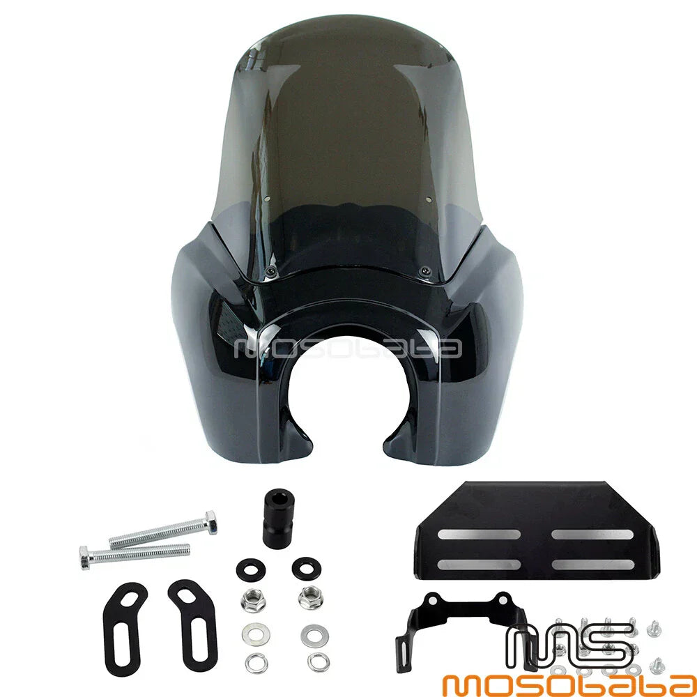 Front Fairing & Windshield w/Headlight Bracket for Harley Low Rider (2020-2023)