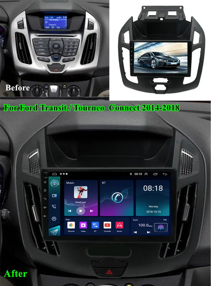 9" Android 13 Stereo Radio GPS 1+16G WiFi for Ford Transit Tourneo (14-18)