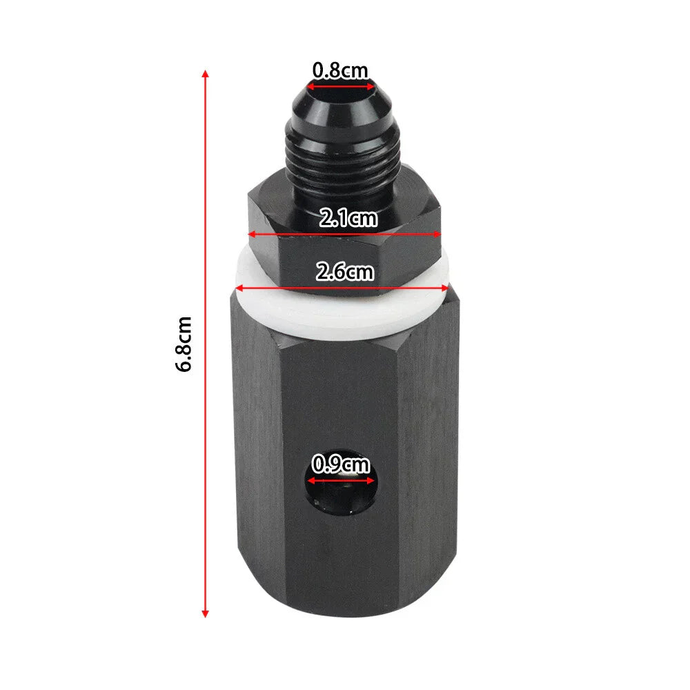 6AN Male Fuel Cell Tank Vent Valve for Car Accessories