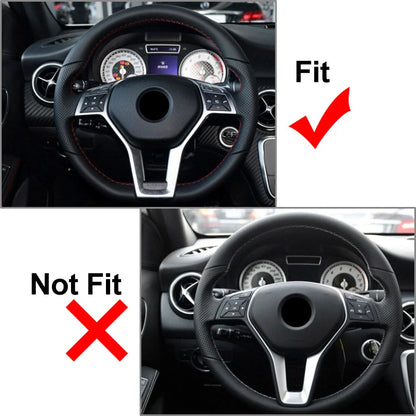 Carbon Steering Wheel Frame Trim Cover for Mercedes A C E SLK CLA CLS GLA Class