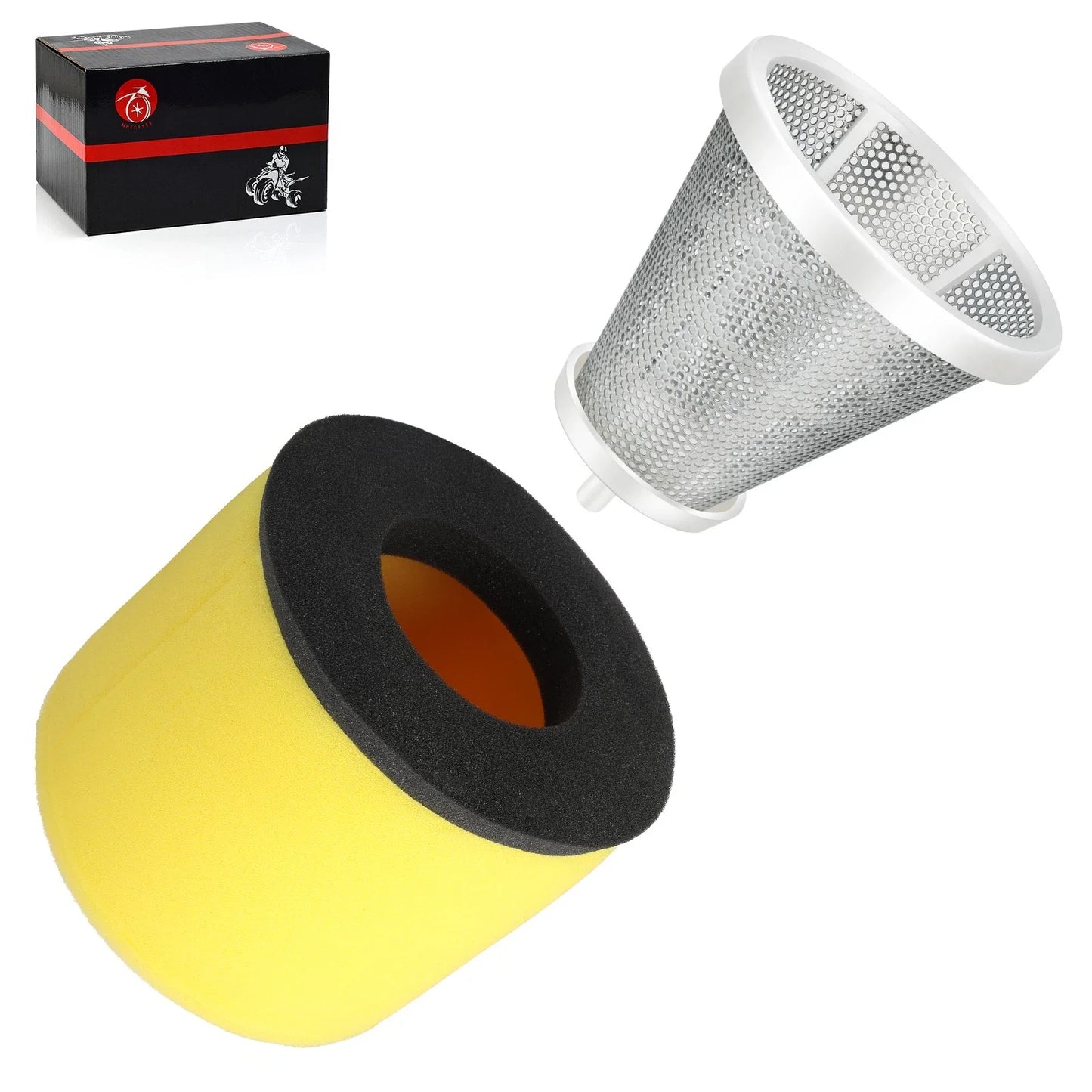 Air Filter w/ Holder for Suzuki QuadRacer 450 LTR450 LTR450Z (2006–2009)