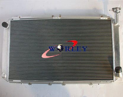 Aluminum Radiator + Hose Kit for Nissan Patrol Y60 4.2L Petrol (1987-1997)