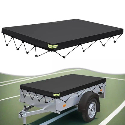 Tarpaulin Wear Resistant 420D Oxford Trailer with Elastic Fit Technology