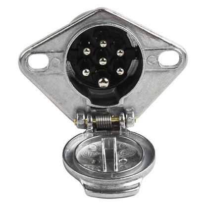Trailer Socket Connector Adapter 7-Pin 24V for Europe Style