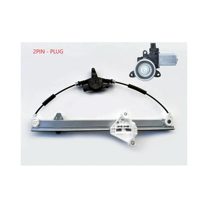 Front Left Electric Window Regulator W/ 2 Pin Motor for Mazda CX-3 (2015–2023)