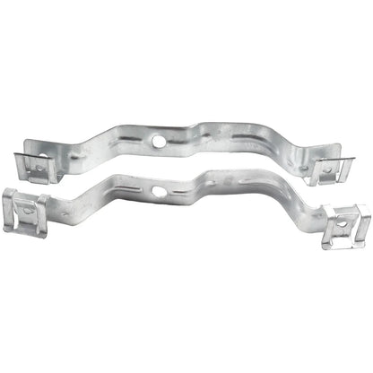 Pair Front Bumper Liner Wheel House Bracket Stiffener