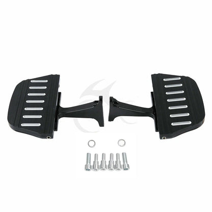 Rear Passenger Floorboards & Highway Foot Pegs for Harley Street Glide (93-25)