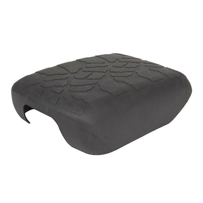 Black Rubber Non-slip Armrest Box Cover Pad for Jeep Wrangler JL (2018-2023)