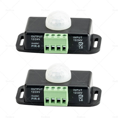8m Body Infrared PIR Motion Sensor Switch for LED Light Strip 12V 24V
