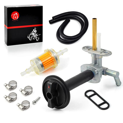 Fuel Valve Petcock & Lever Screw for Kawasaki Prairie 360 (2003-2013)