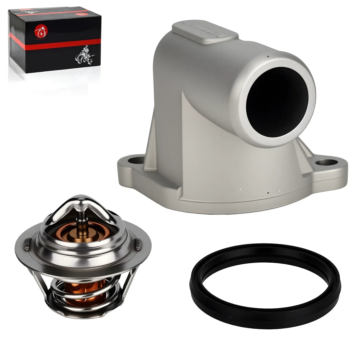 2 x Thermostat + Thermostat Cover for Polaris Sportsman XP 1000 (2015–2025)