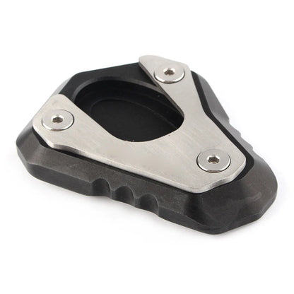 Side Stand Kickstand Foot Plate Pad for Kawasaki Z800 (2013-2016) Black