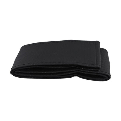Car Steering Wheel Cover Real Leather Lace-Up Steering Wheel-Protector for AU