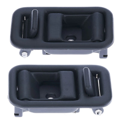 2x Rear Right & Left Inner Door Handle Gray for Suzuki Swift (1989–1991)