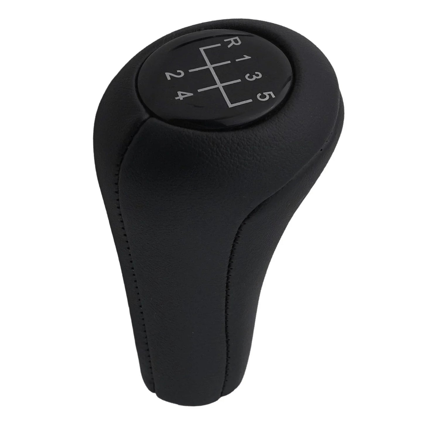 5-Speed Gear Shift Knob Ball Leather Plastic for E28 X3 Z1 Z3