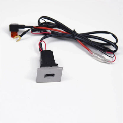 USB-A QC3.0 Fast Charger Socket Panel Mount for Ford Focus (2005-2009)