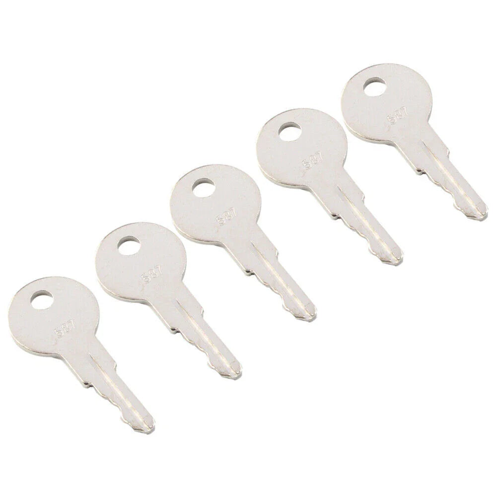 5 x Ignition Keys for JLG Heavy Construction Equipment