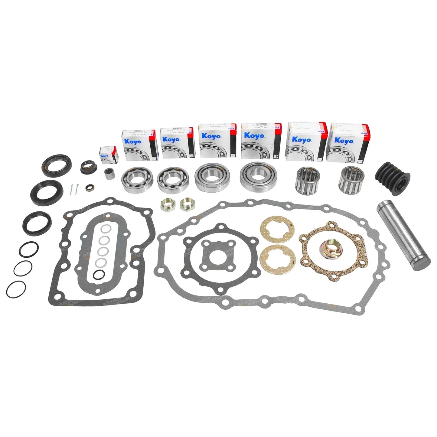 Transfer Case Bearing & Seal Rebuild Kit + Oil for Toyota Landcruiser BJ73 BJ74