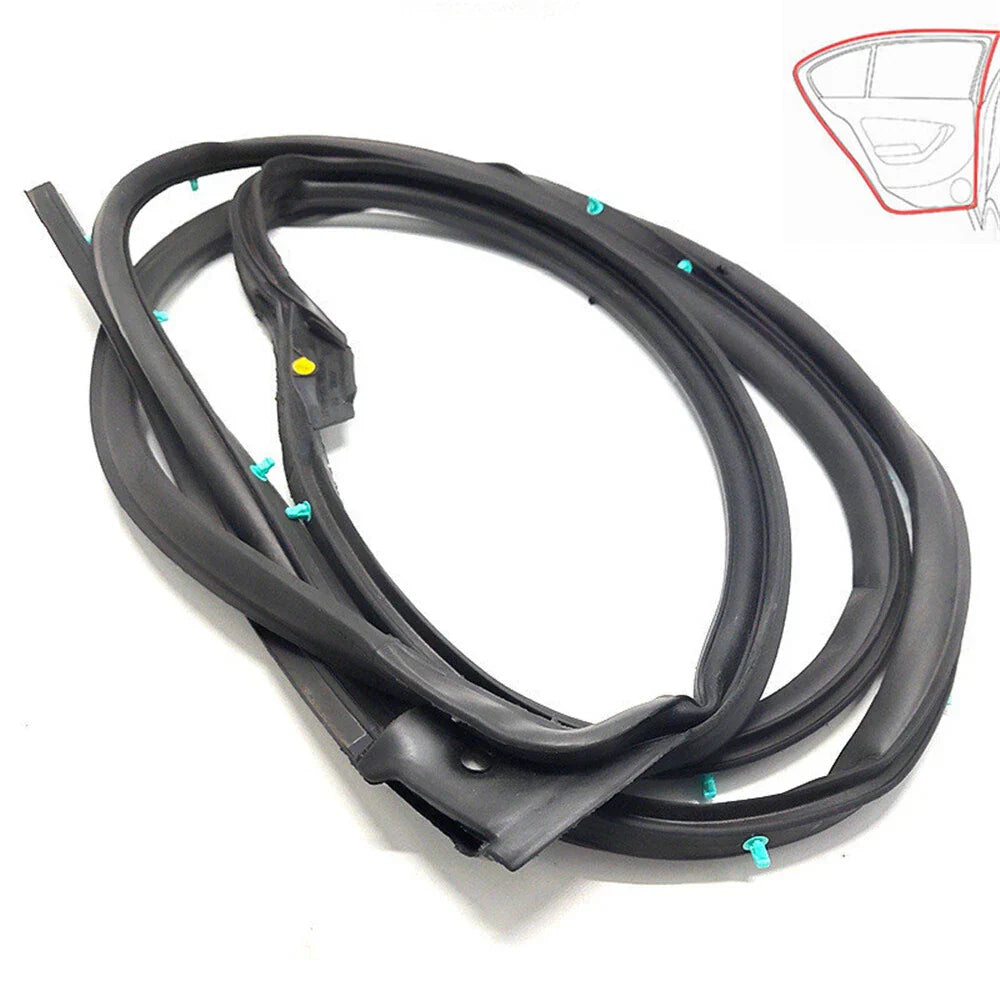 Rear Left Door Weatherstrip Seal for Honda Civic FC Sedan (2016-2021)
