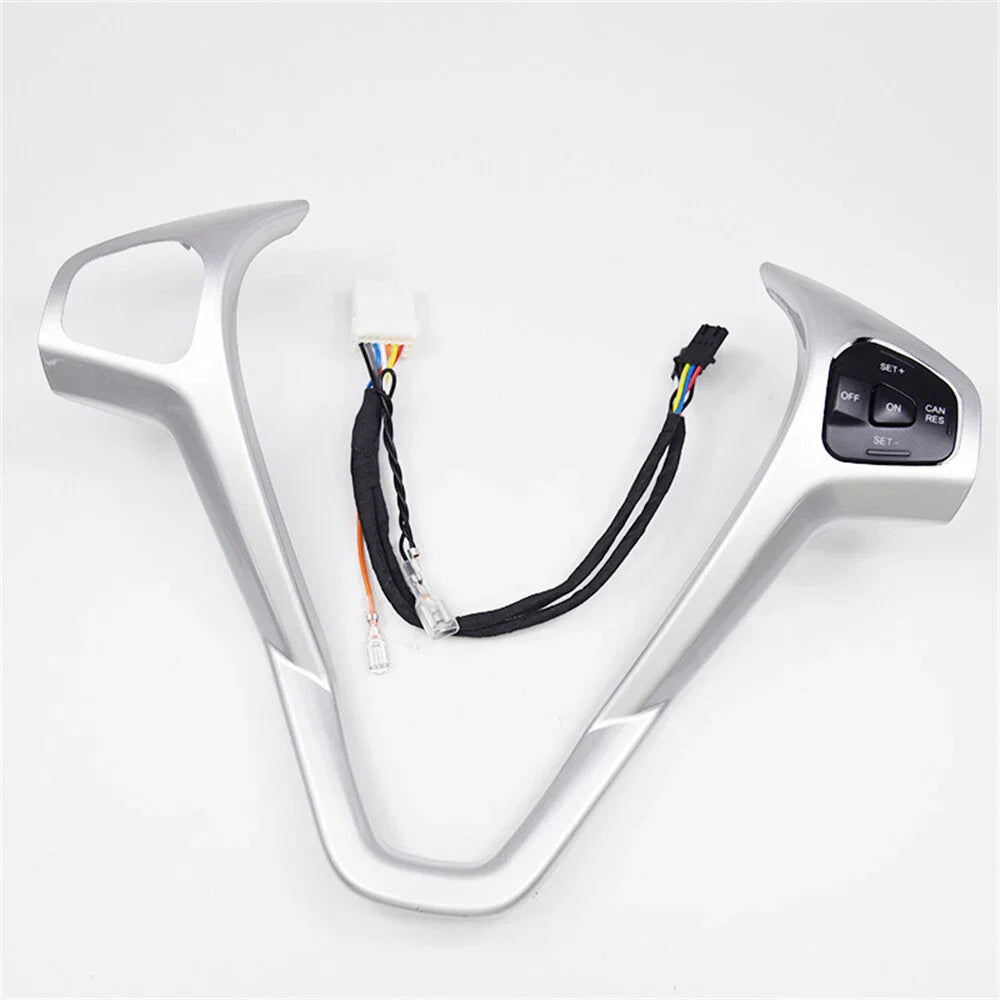 Steering Wheel Frame & Right Switch Button for Ford Fiesta MK7 MK8 Ecosport (2013)