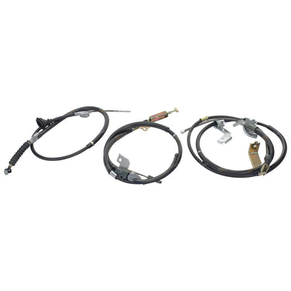 3pce / Front + Rear LH+RH / Hand Brake Cable Set for Hilux (2005–2016)