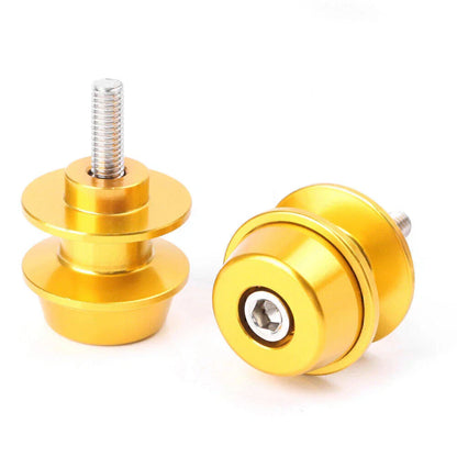 6MM CNC Swingarm Sliders Spools for Suzuki GSXR600 GSXR750 GSXR1000 (2001-2023)