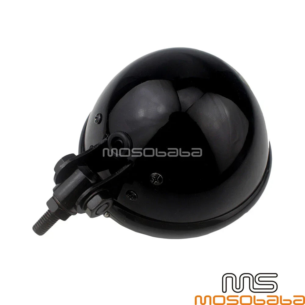 5.75" Round Headlight Housing for Harley Softail, Fat Bob, Low Rider, Street Glide