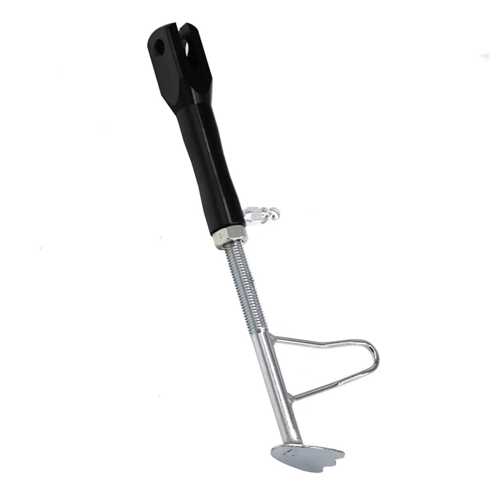 Adjustable Non-Slip Black Motorcycle Foot Side Stand for Make & Model