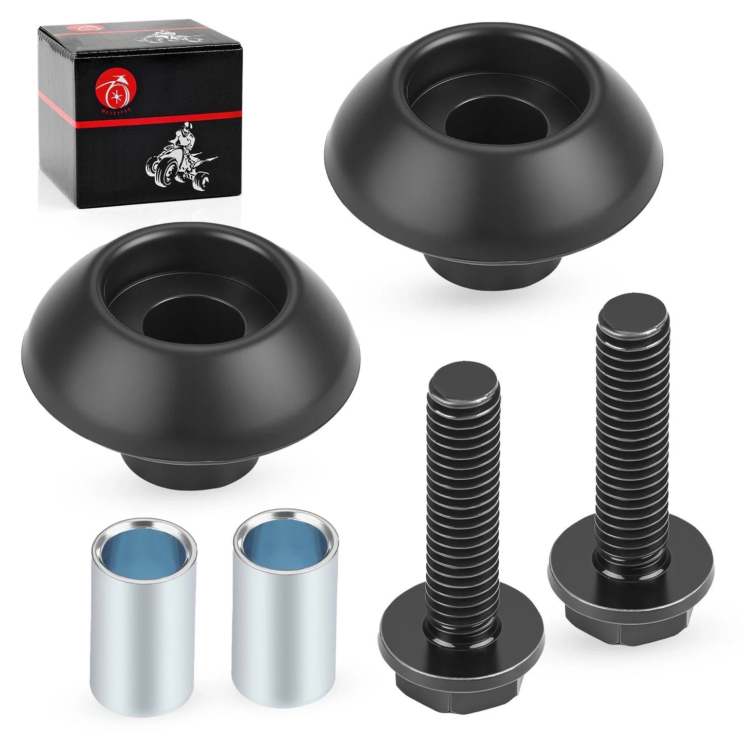 Handle Bar End Guard w/ Screw for Honda ATC110/125M/200M/200X/250R(1981–1983)