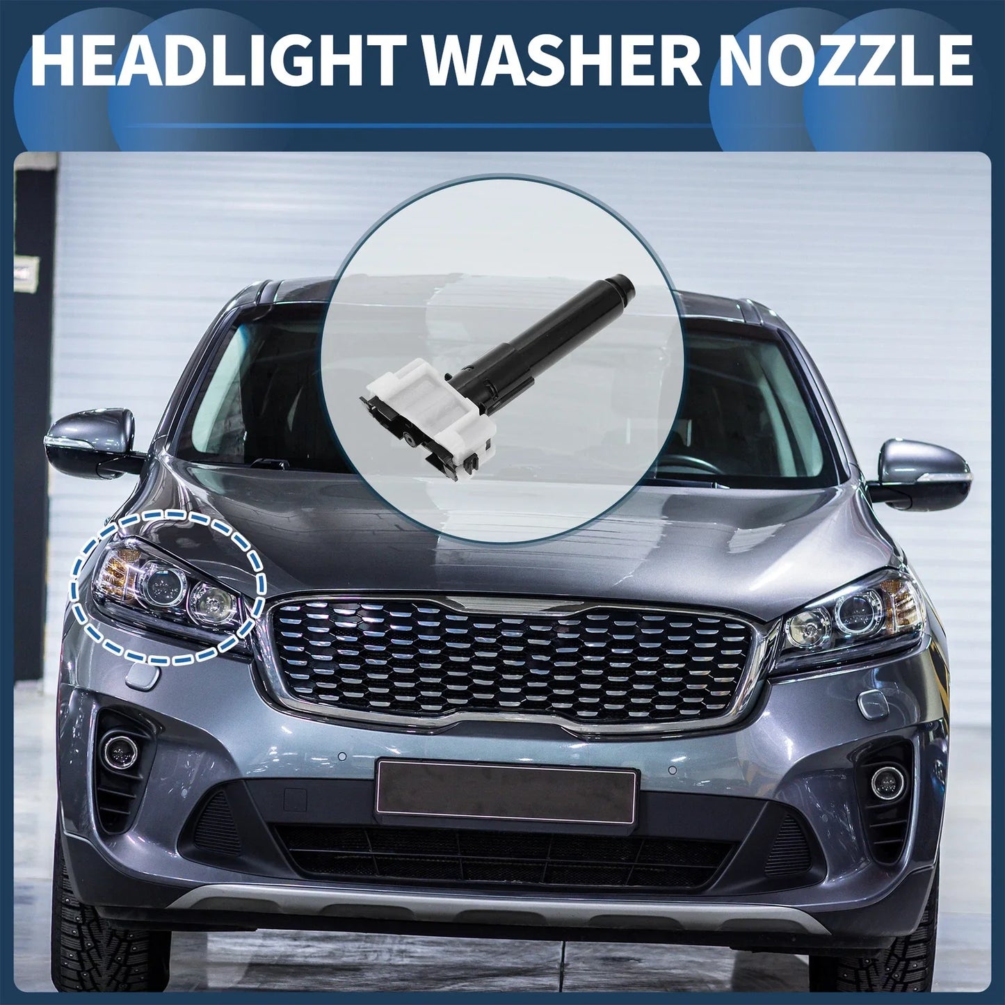 Headlight Washer Nozzle for Lexus RX 2008-2015 (2 x Nozzles)