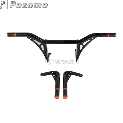 Front Crash Bar Saddlebag Guards for Harley Softail Low Rider ST (2022-2024)