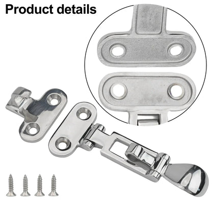Silent Anti Rattle Latch / 316 Stainless / Door Buckle for Boats/Home
