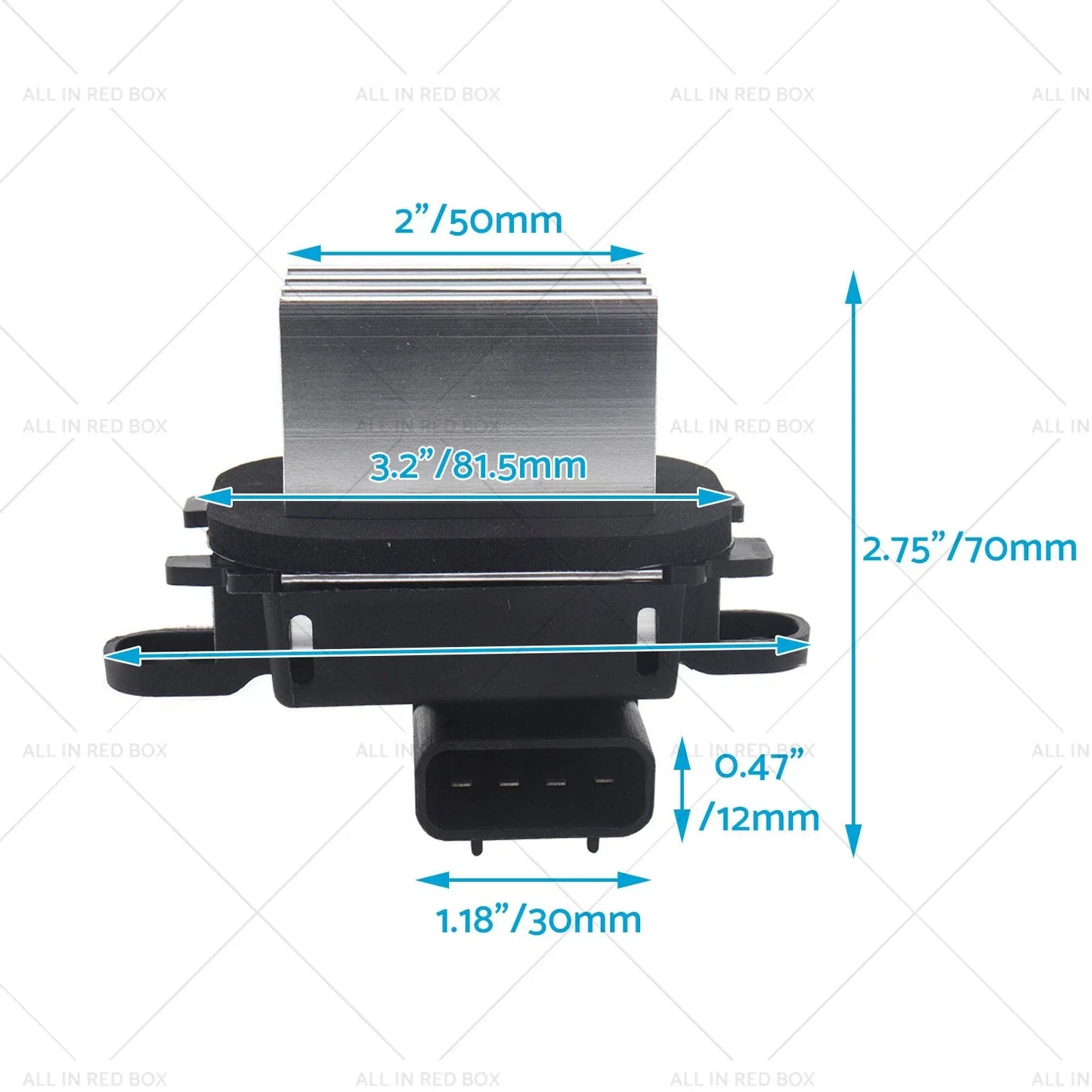 Blower Motor Resistor for Ford Mustang, Escape, Expedition (2001-2019)