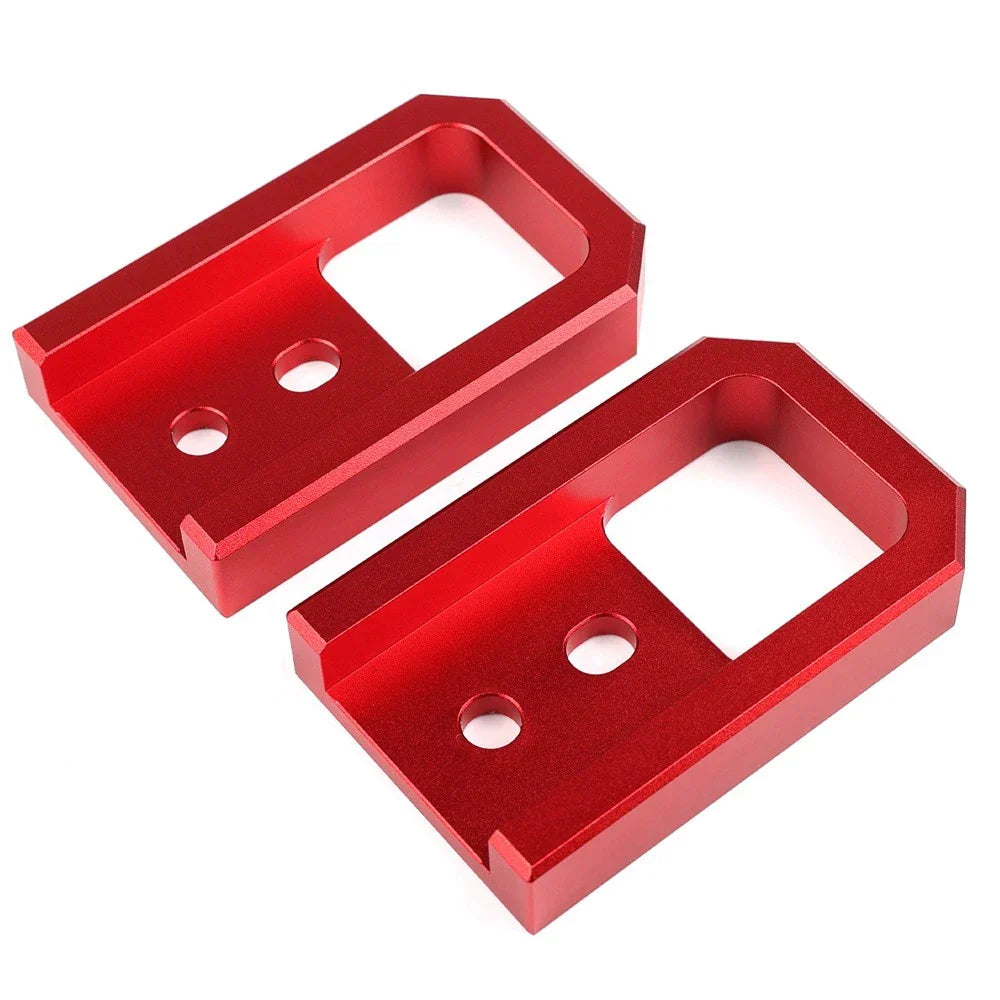 Red Front Tow Trailer Hitch Hooks for Toyota Tacoma (2024-2025)