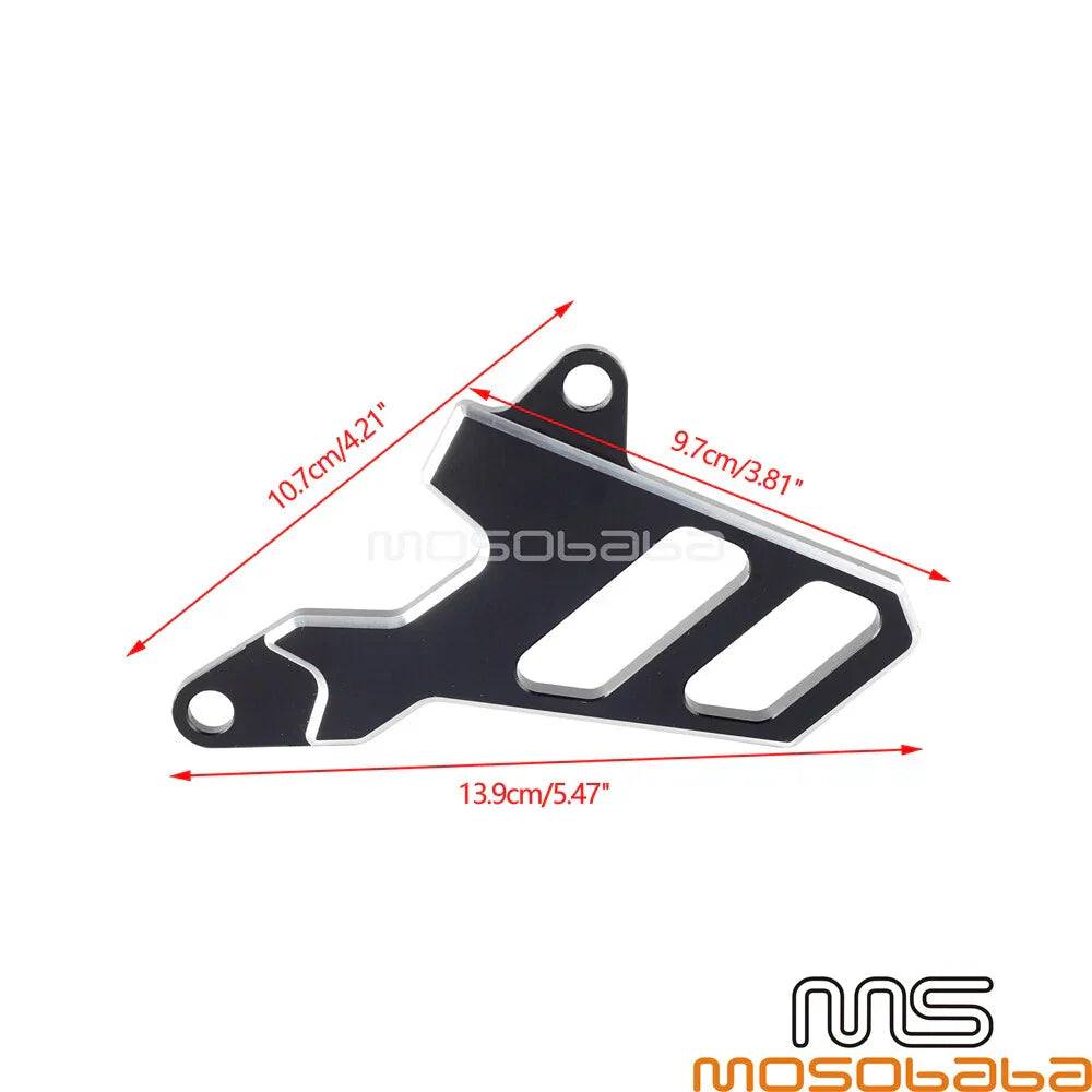 Front Sprocket Cover Chain Guard for Suzuki LTZ400 (2003-2014) Black