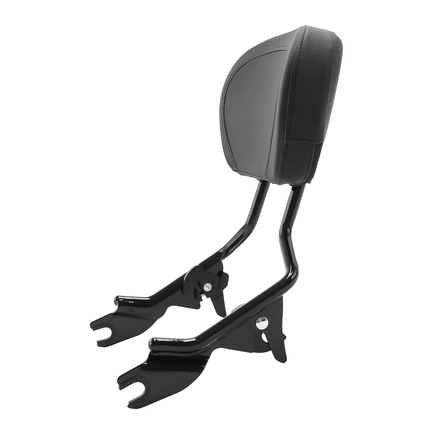 Black Detachable Backrest Sissy Bar for Harley Touring Road King Glide (09-25)