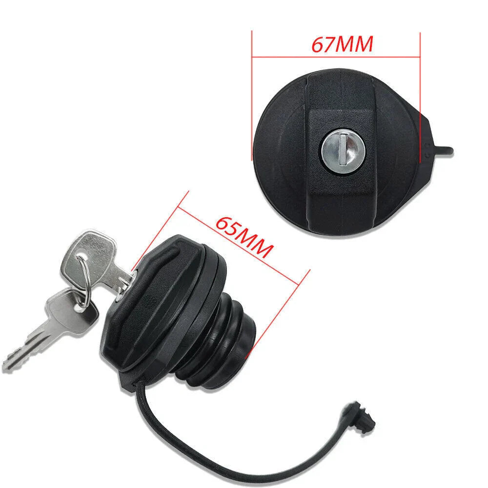 Fuel Tank Filler Cap w/ 2 Keys for Land Rover Defender (2007-2016)