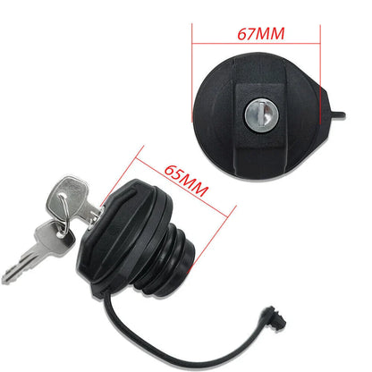 Fuel Tank Filler Cap w/ 2 Keys for Land Rover Defender (2007-2016)